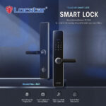 Locstar Wifi TTlock App Smart Door Lock Biometric Lock Fingerprint Door Handle Digital Keyless Lock - Image 2