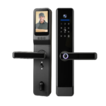 All-in-One Smart Door Lock – Tuya App Control, Fingerprint, RFID, Video Intercom Access