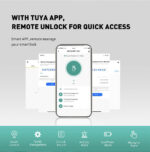 All-in-One Smart Door Lock – Tuya App Control, Fingerprint, RFID, Video Intercom Access - Image 6