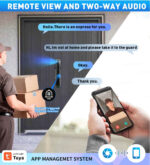 Smart Tuya Control Multi Door Type Electric Opening Door Lock with Tt Lock Tuya App - Image 2