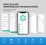 Smart Tuya Control Multi Door Type Electric Opening Door Lock with Tt Lock Tuya App - Image 3