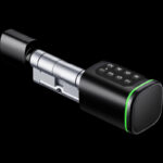 Smart Tuya Control Cylinder Door Lock with Key Rfid App Fingerprint