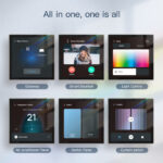 2025 Built-in Alexa Voice Control 4 Inch Touch Screen Tuya Smart Home Zigbee Wifi BLE Gateway Smart Life Central Control Panel - Image 4